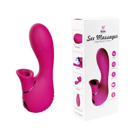 Vibrador com 7 modos de pulsação e 7 modos de vibração - DIBE