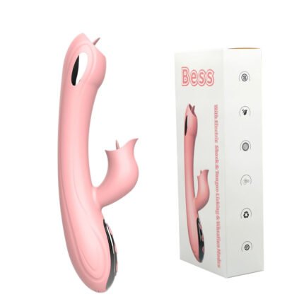 Vibrador com estimulador clitóris