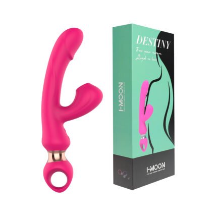 Destiny - Vibrador Com 7 modos de pulsação na ponta estimuladora e 10 modos de vibração - I-MOON