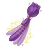 Vibrador dois em um. Estimula o ponto G