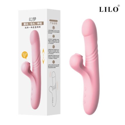 Vibrador de Ponto G e Clitóris com vai e vem – LILO