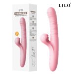 Vibrador de Ponto G e Clitóris com Pulsação – LILO