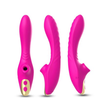 Vibrador de Ponto G e Clitóris com Pulsação - USK