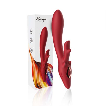 Vibrador Ponto G com Estimulador Clitoriano 10 Modos de vibração e estimulação - USK