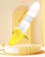 Vibrador Ponto G vai e vem em formato de Banana com 12 modos de vai e vem - VIPMIX - Imagem 2