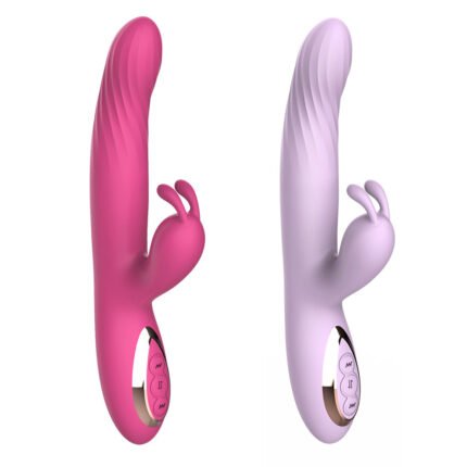 Vibrador Ponto G e Clitóris com 3 modos vai e vem e 7 modos de vibração - DIBE