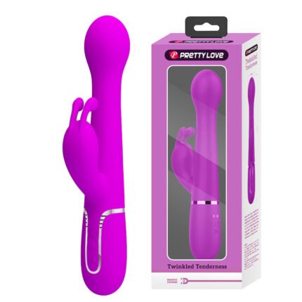 Vibrador Rabbit Vai e Vem 3 in 1 – PRETTY LOVE