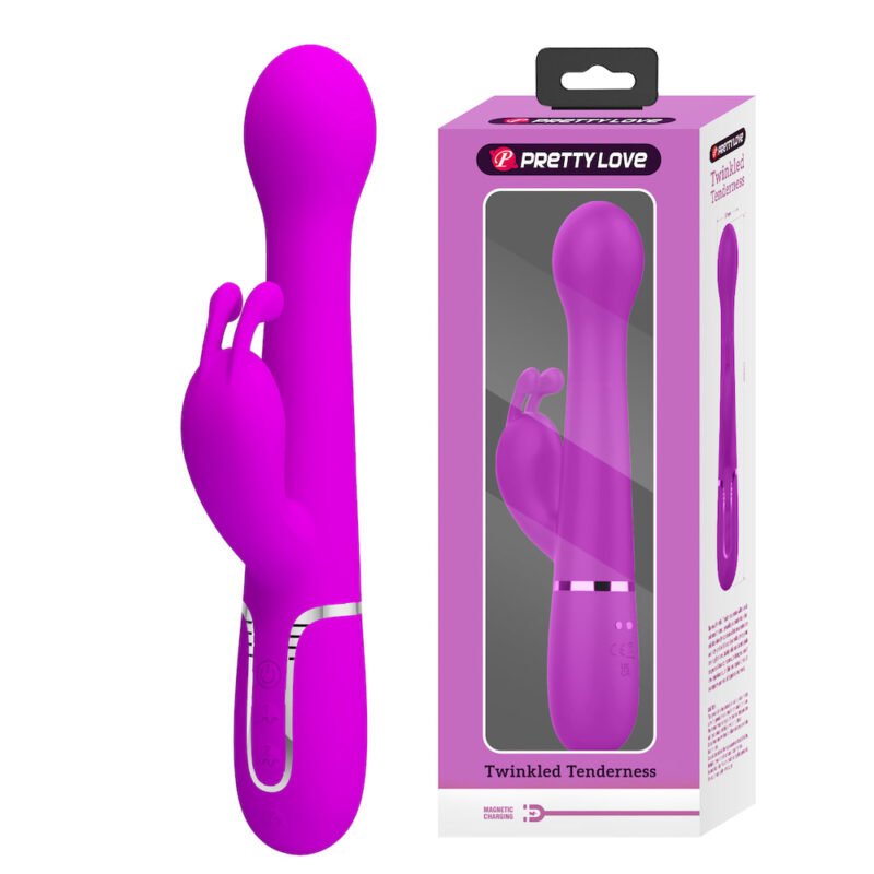 Vibrador Rabbit Vai e Vem 3 in 1 – PRETTY LOVE
