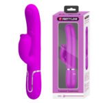 Vibrador de Ponto G com multi funções- PRETTY LOVE