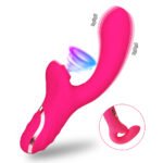 Vibrador Ponto G e estimulador clitoriano