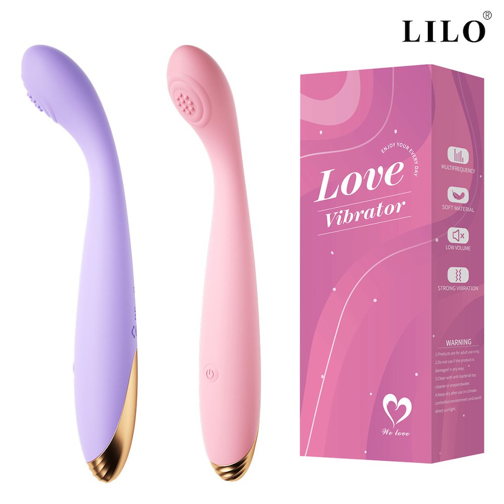 PG187B Vibrador para Ponto G Recarregável com 10 Modos de Vibração - LILO