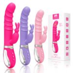 Vibrador Rabbit Ponto G Recarregável com 36 Modos de Vibração e com Aquecimento - VIPMIX