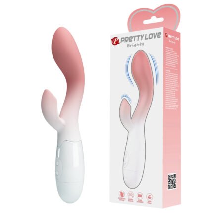 Vibrador com Estimulador Clitoriano 30 Modos de Vibração Snappy - PRETTY LOVE