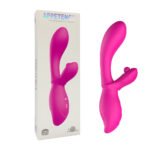Vibrador Ponto G e Estimulador Clitoriano com 10 modos de vibração e 3 modos de “batidinhas” - APHRODISIA