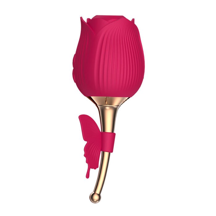 SU031-VERMELHO-10 Estimulador de clitóris com 10 modos de vibração e pulsação - OLENA - Imagem 2