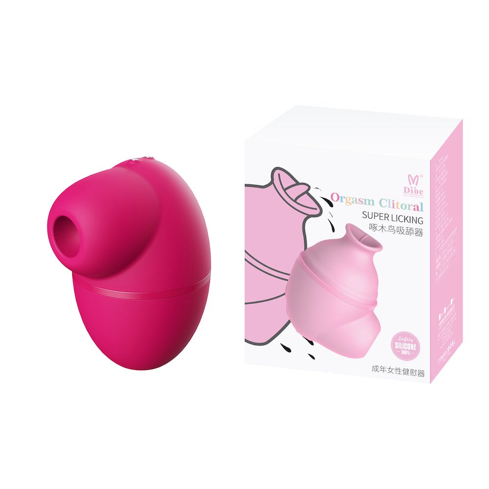 SU036-PINK Estimulador de clitóris com 7 modos de pulsação e 7 modos de estimulação - DIBE