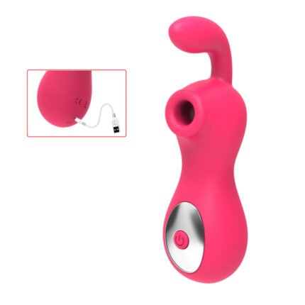 Vibrador para Ponto G com Estimulador de Clitóris com 12 modos de vibração e pulsação - VIPMIX
