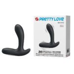 Massageador de próstata recarregável com 30 modos de vibração - PRETTY LOVE