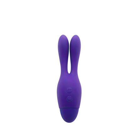 Vibrador recarregável com grandes orelhas para penetração ou estimulação