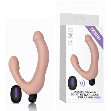 Penetrador wireless recarregável com plug vaginal