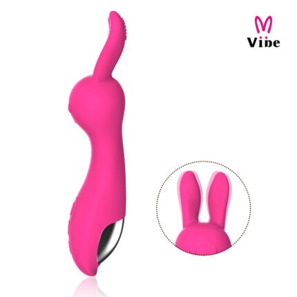 Vibrador com estimulador em orelhas para estimulo melhor e mais preciso da região do clitóris - VIBE