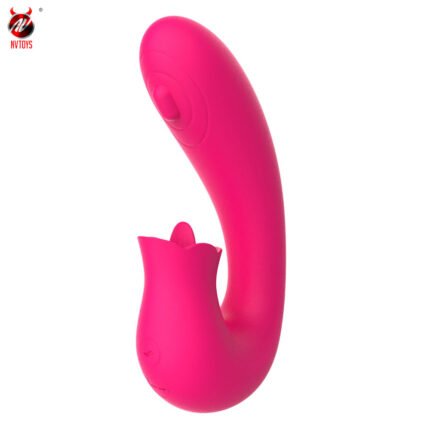 Vibrador de ponto G. Possui 2 motores