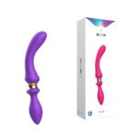 Vibrador de dupla penetração com 7 modos de vibração e dois lados - I-MOON