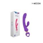 Vibrador com Estimulador Clitoriano 7 Modos de Vibração - I-MOON
