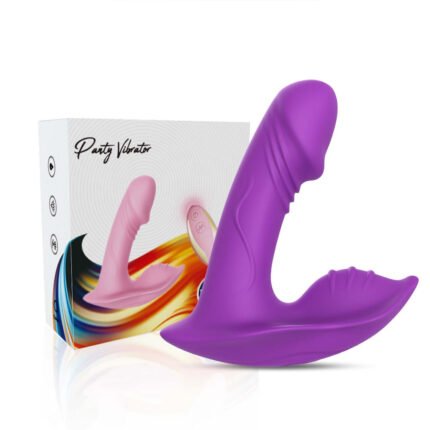 Vibrador Ponto G com Estimulador Clitoriano com Controle Remoto - USK