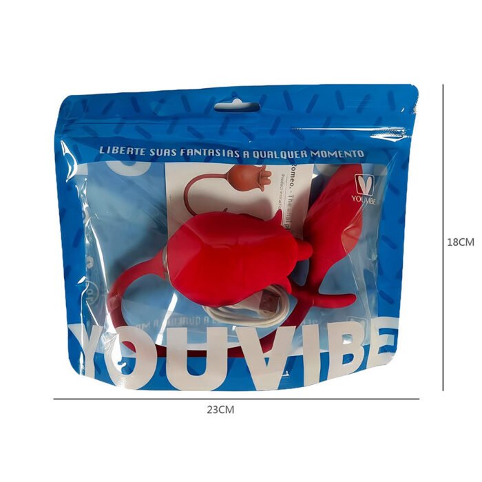 Vibrador Duplo Flexível com 10 modos de estimulação - YOUVIBE - Imagem 2