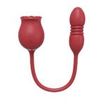 Rosa vibrador com 10 modos de pulsção